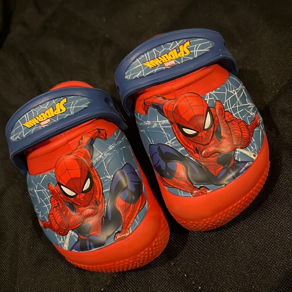 CROCS Spider-Man Light Up Slides Toddler C4 - Picture 3 of 5